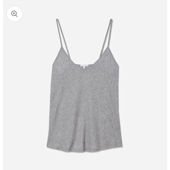 Skin‎ Worldwide Sexy Organic Pima Cotton Cami in Heathered Grey Size XXL - Picture 3 of 11